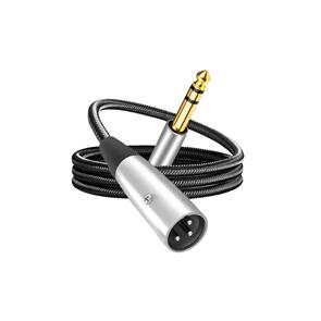 SKAA MALE XLR TO 1/4" TRS CABLE FROM SPEAKER TO SKAA STREETHEART RECEIVER 3M SINGLE