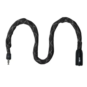 ULAC LOCK EUROSTILE NUVO CHAIN HARDENED STEEL KEY 5MM X 100CM NOIR