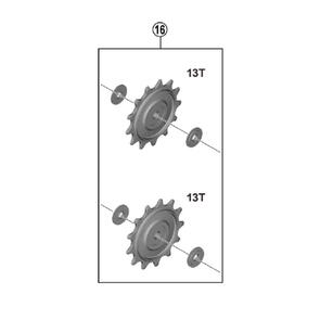 SHIMANO RD-M9250 PULLEY SET