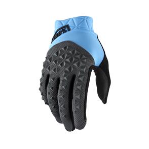 100% 2 GEOMATIC GLOVES CYAN/CHARCOAL 