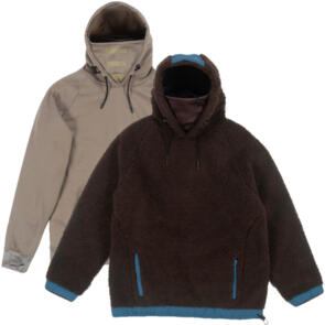 ENDEAVOR SNOWBOARDS OPS RIDING HOODY FROST + OPS RIDING HOODIE SHERPA