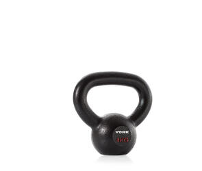 YORK 4KG CAST IRON KETTLEBELL