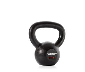 YORK 8KG CAST IRON KETTLEBELL