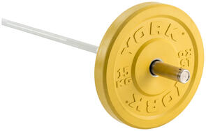 YORK 15KG BUMPER PLATE YELLOW