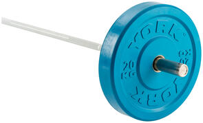 YORK 20KG BUMPER PLATE BLUE