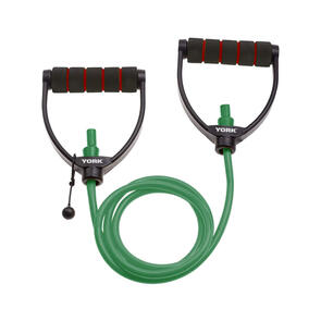 YORK ADJUSTABLE RESISTANCE TUBE  X HEAVY GREEN