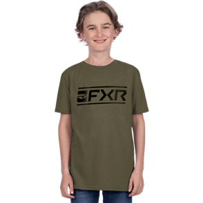 FXR YOUTH VICTORY PREMIUM T-SHIRT - GREEN