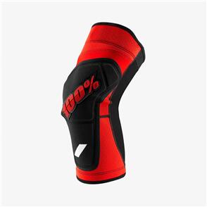 100% RIDECAMP KNEE GUARD RED 