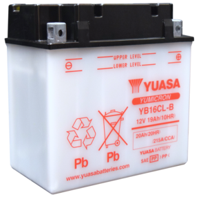 TOPLITE BY YUASA TOPLITE BATTERY YB16CL-B [NO ACID]
