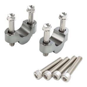 ZETA ZE530714 ZETA BAR RISE SPACER H:14MM 22.2MM BAR TI-COLOUR