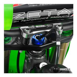 ZETA ZE582022 ZETA STEM NUT M22X27-P1.0 H12 BLUE