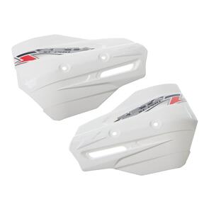 ZETA ZE724110 ZETA ARMOR-GUARD XC-PRO PROTECTORS WHITE