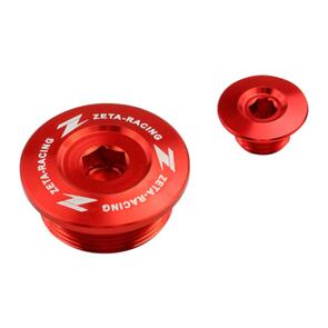 ZETA ZE891140 ZETA ENGINE PLUGS HON CRF250R '18- RED