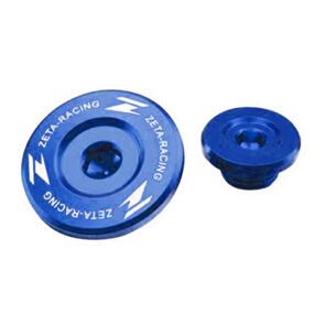 ZETA ZE891412 ZETA ENGINE PLUGS YAM YZ250F '01-13, WR250R/X,TTR50 BLUE