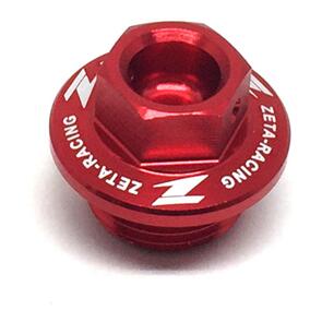 ZETA ZE892310 ZETA OIL FILLER PLUG KX250'05-07, KX250/F,450/F'04- RED