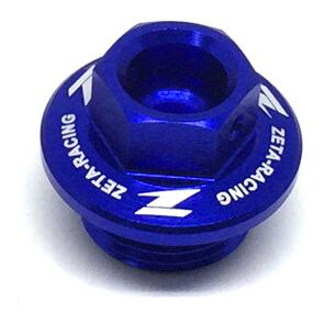 ZETA ZE892312 ZETA OIL FILLER PLUG KX250'05-07, KX250/F,450/F'04- BLUE