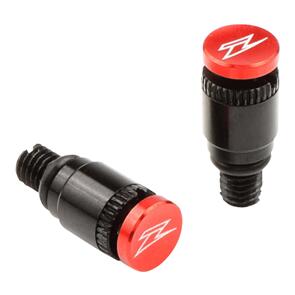 ZETA ZE911326 FORK TOP BLEEDER S-TYPE SHOWA/KYB 2PCS RED