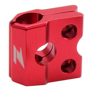 ZETA ZE920206 ZETA F-BRAKE LINE CLAMP HON CR/CRF '04-,CRF250L RED