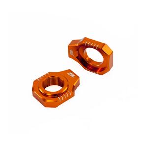 ZETA ZE935417 ZETA REAR AXLE BLOCK KTM SX/SXF '13- ORANGE