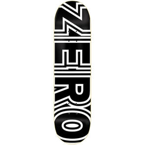 ZERO BOLD BLACK WHITE 8.375