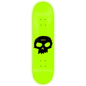 ZERO GLOW IN THE DARK SINGLE SKULL 8.25