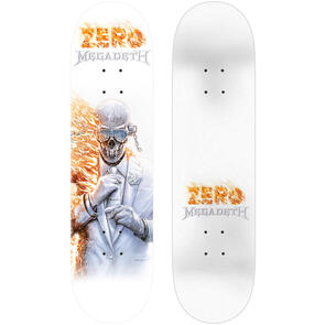 ZERO MEGADETH X WHITE 8.25