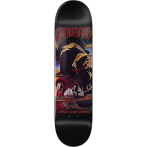 ZERO X GRAVEYARD SELF TITLED BLACK/RED 8.25