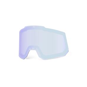 100% SNOW SNOWCRAFT/SNOWCRAFT XL REPL LENS - HIPER DUAL PANE MIRROR SILVER FLASH