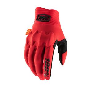 100% 2 COGNITO D30 GLOVES RED/BLACK 