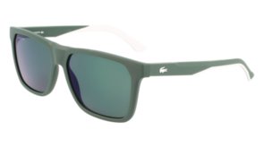 LACOSTE SUNGLASSES L972S/57/MATTE GREEN