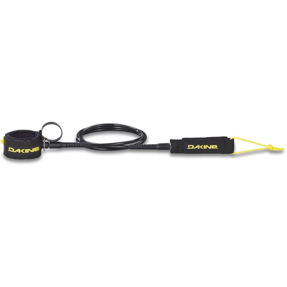 Dakine Kainui 7' X 5/16" With Easy Clip Surf Leash Black