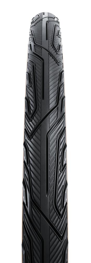 Continental Continental Pure Contact 700 X 50 Tyre Black / Coffee Reflex Folding E50 view 2