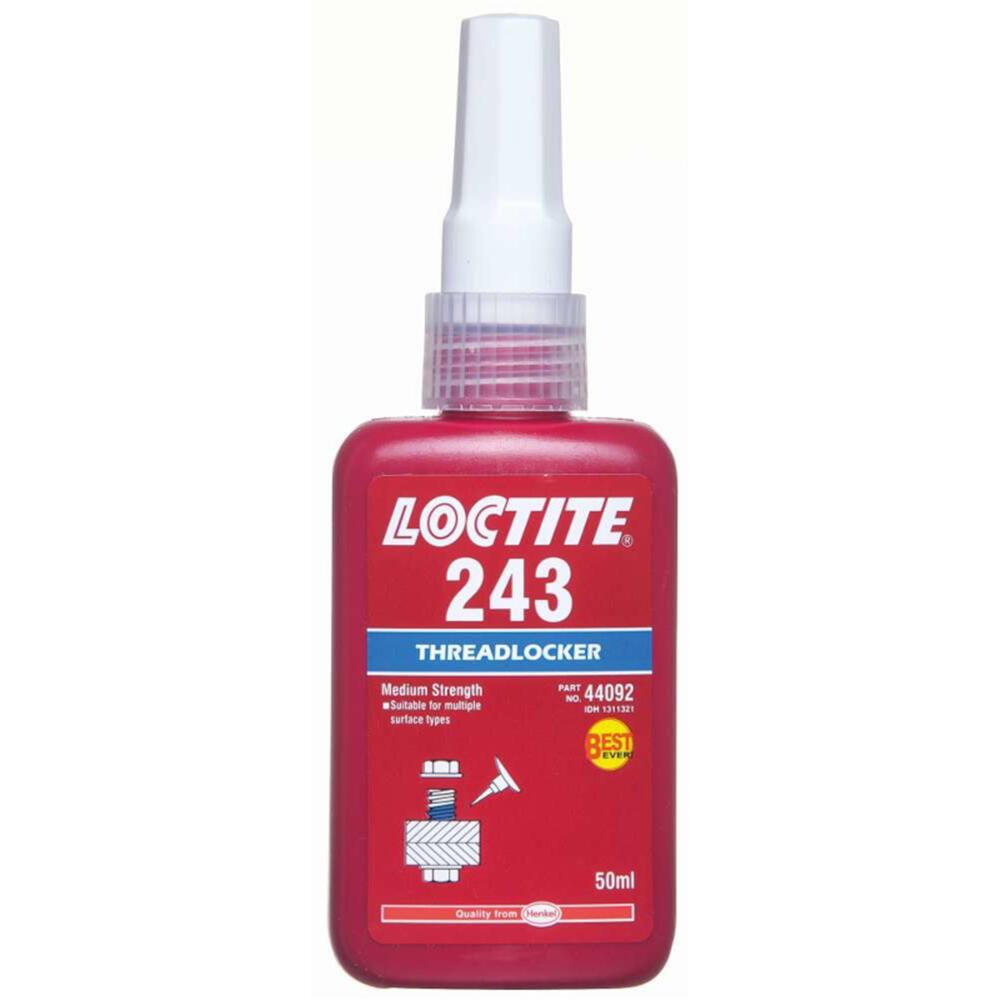 Loctite Threadlocker Grade 243 50Ml (Ea)