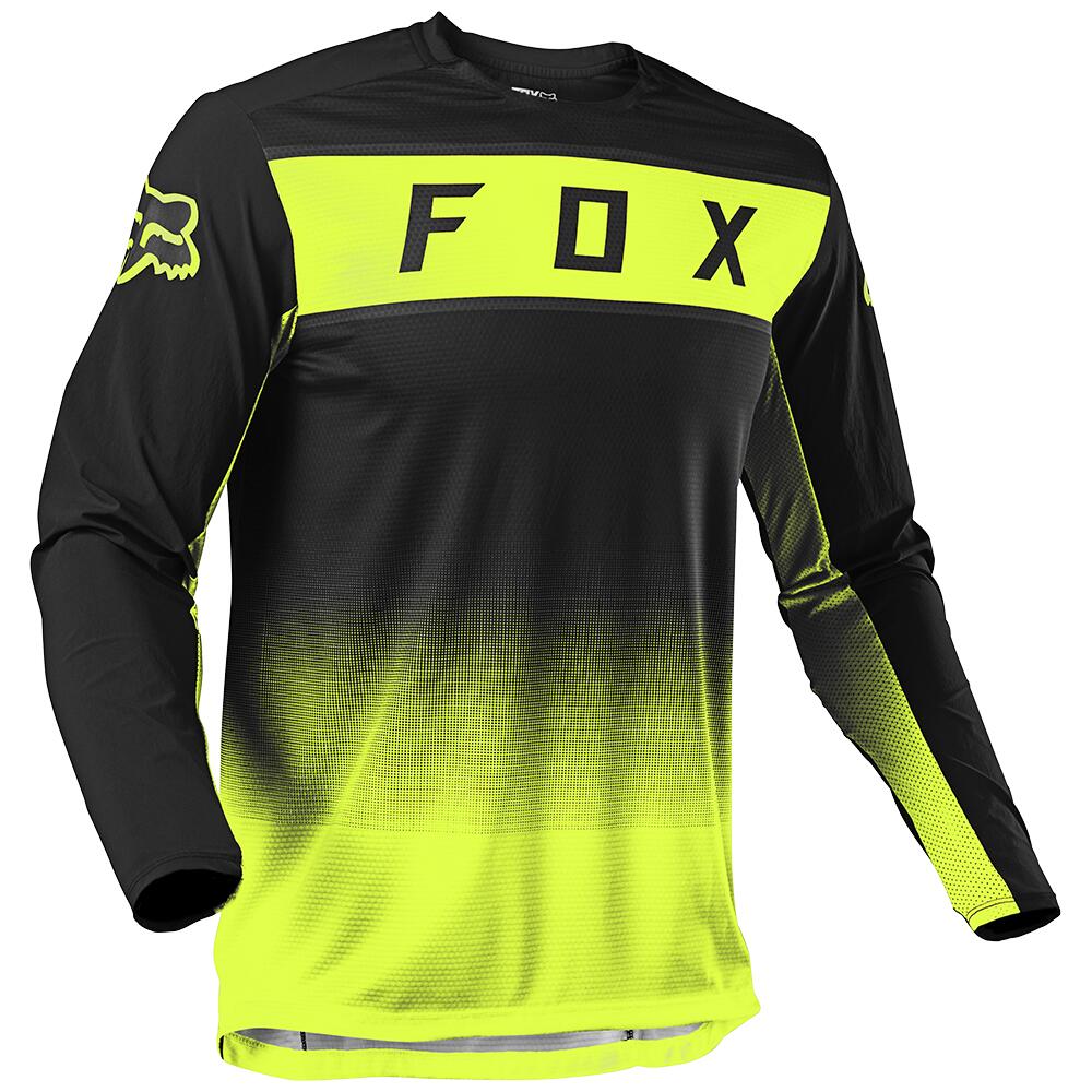 2021 Fox Legion Jersey Flo Yellow Bike Hyper Ride 2021 Fox Legion Jersey Flo Yellow Bike Hyper Ride
