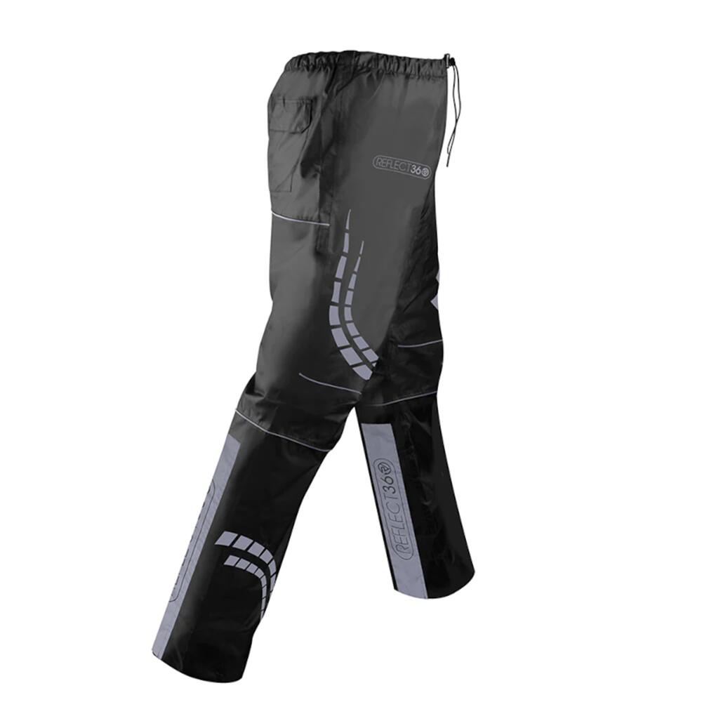 Proviz Reflect360 Waterproof Overtrousers Black view 4
