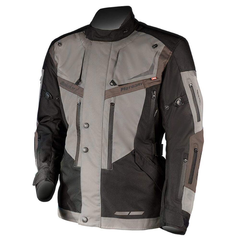 Motodry Rally 2 Jacket Black/Brown