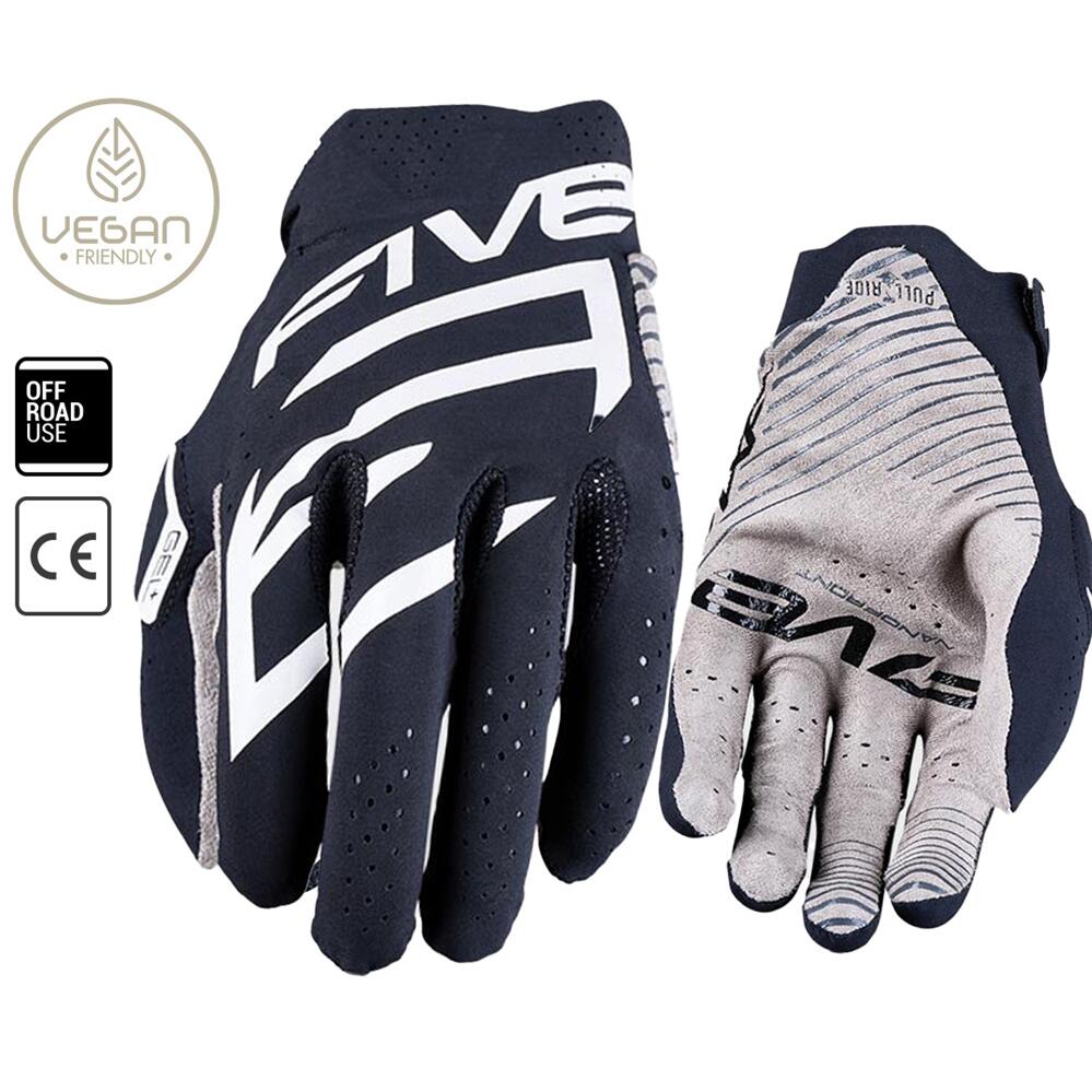 Five Mxf Race Black Gloves