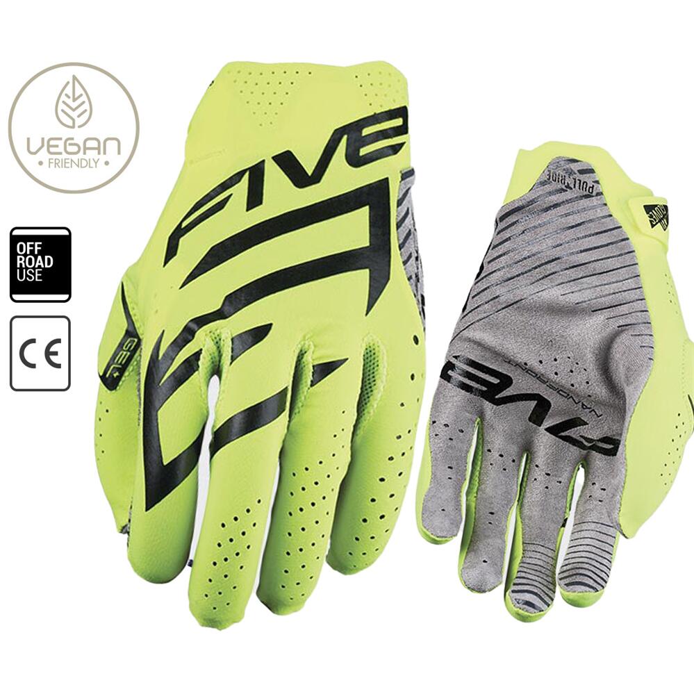 Five Mxf Race Fluro Gloves