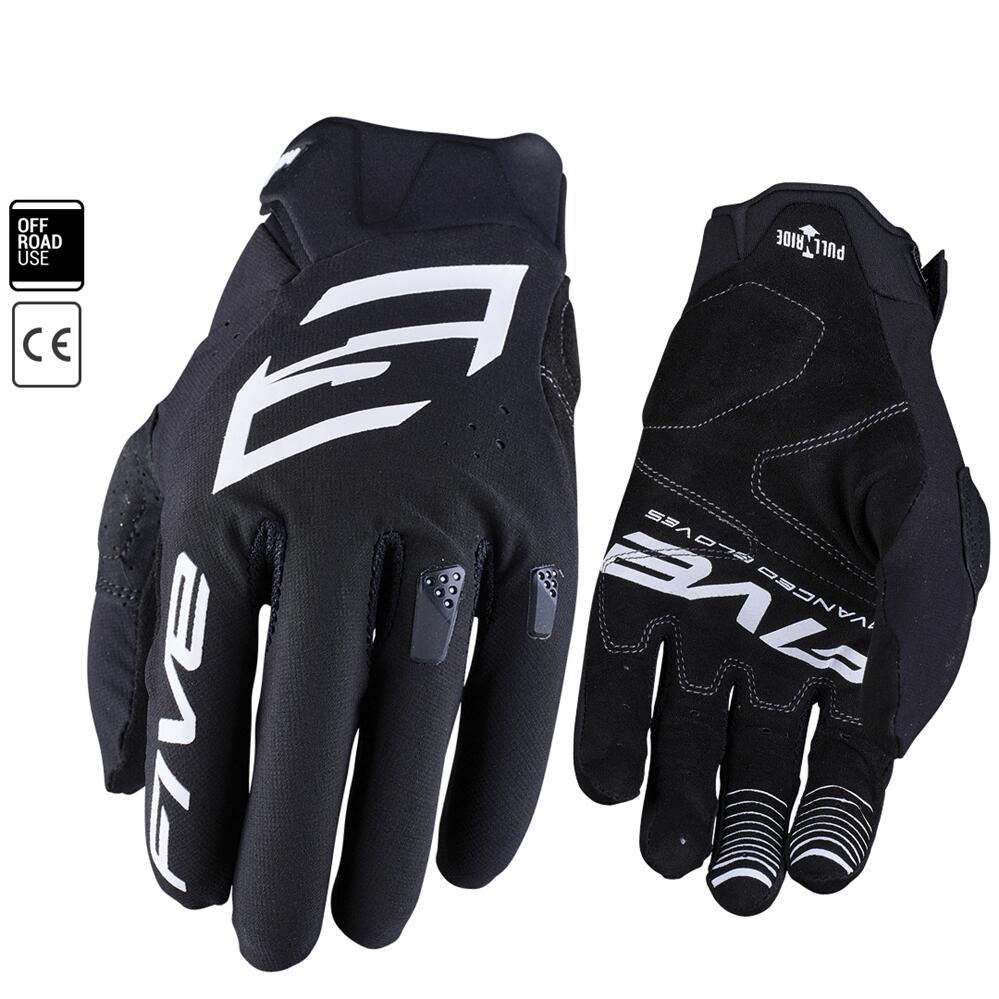 Five Mxf Evo Black Gloves