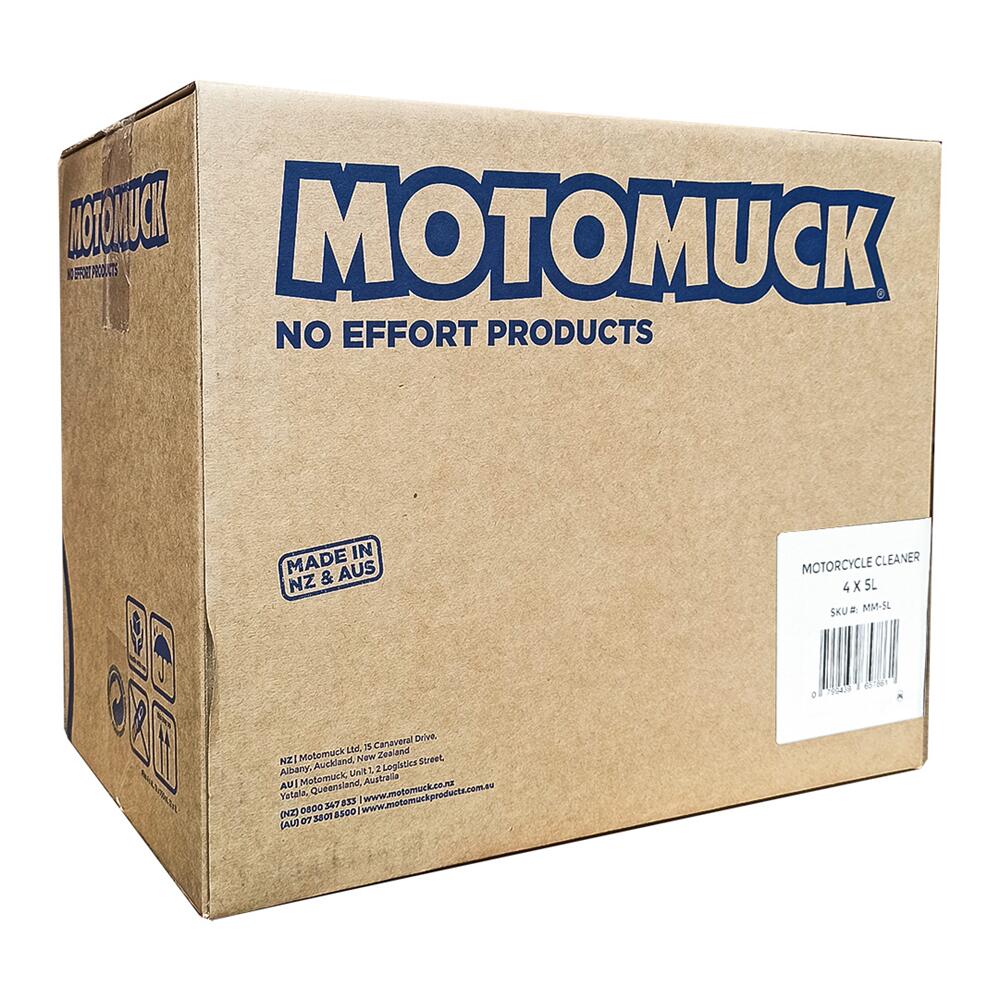 Motomuck Motorcycle Cleaner 5L (4/Box) Motomuck ^