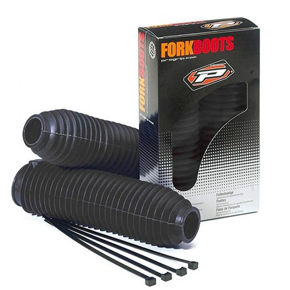 Progrip Long Fork Boots Black 45Mm Dia X 63Mm Dia X 300Mm Long Progrip
