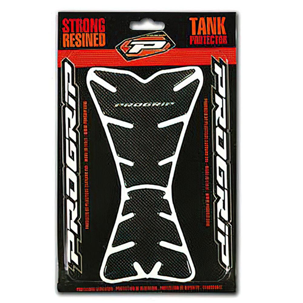 Progrip Tank Pads 2Pc Carbon Fibre Large 210Mm Progrip
