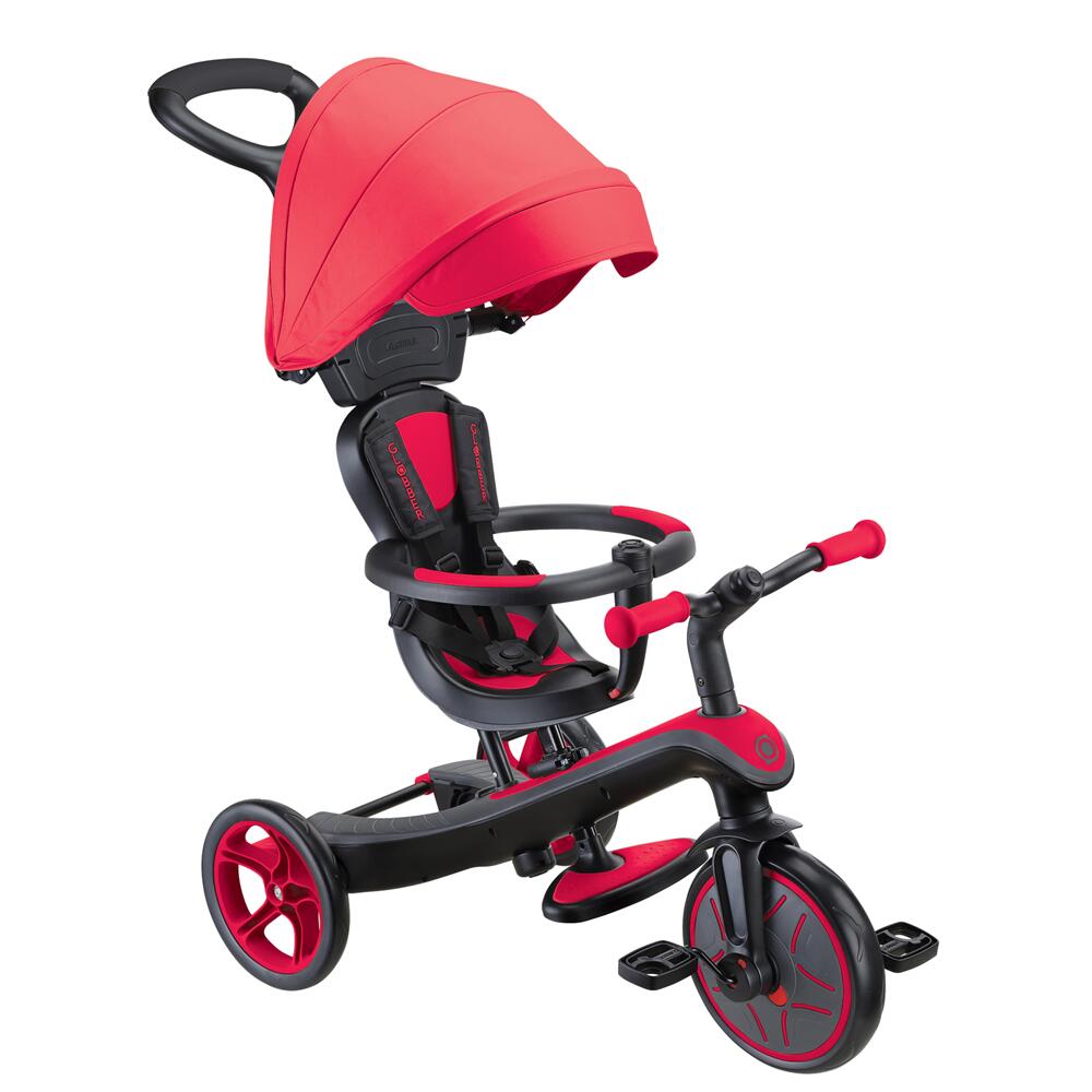 Globber Explorer Trike 4In1 - New Red