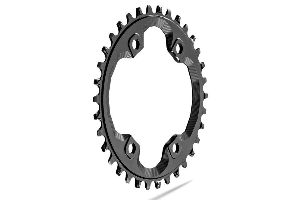 Absolute Black Round Premium Shimano Xt M8000/Mt700 Nw Chainring Black