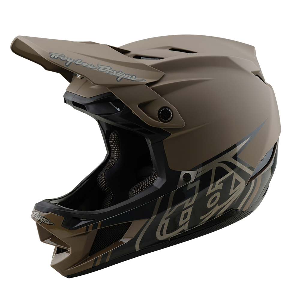Troy Lee Designs D4 As Composite Helmet Stealth Caper