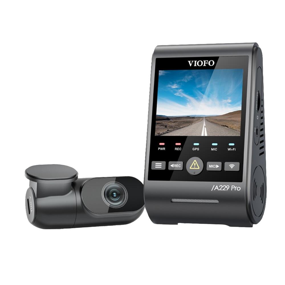 Viofo Dashcam A229 Pro 4K Front 2K Rear 5Ghz Wifi + Gps