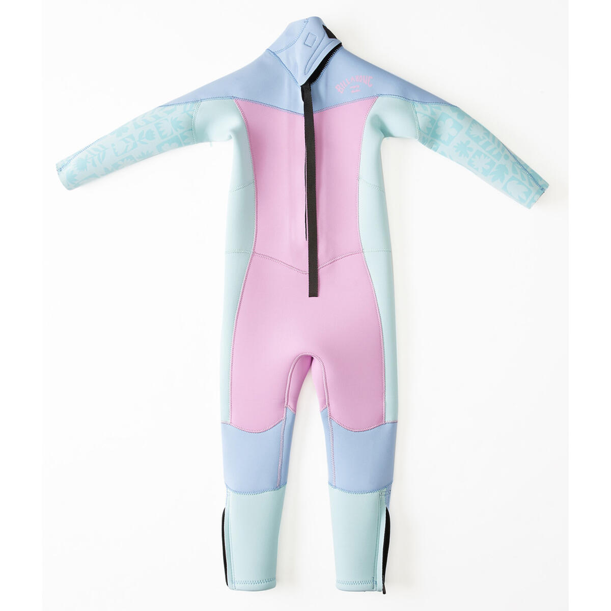 Toddlers Synergy 3/2Mm Back Zip Flatlock Fullsuit Wetsuits Hyper Ride