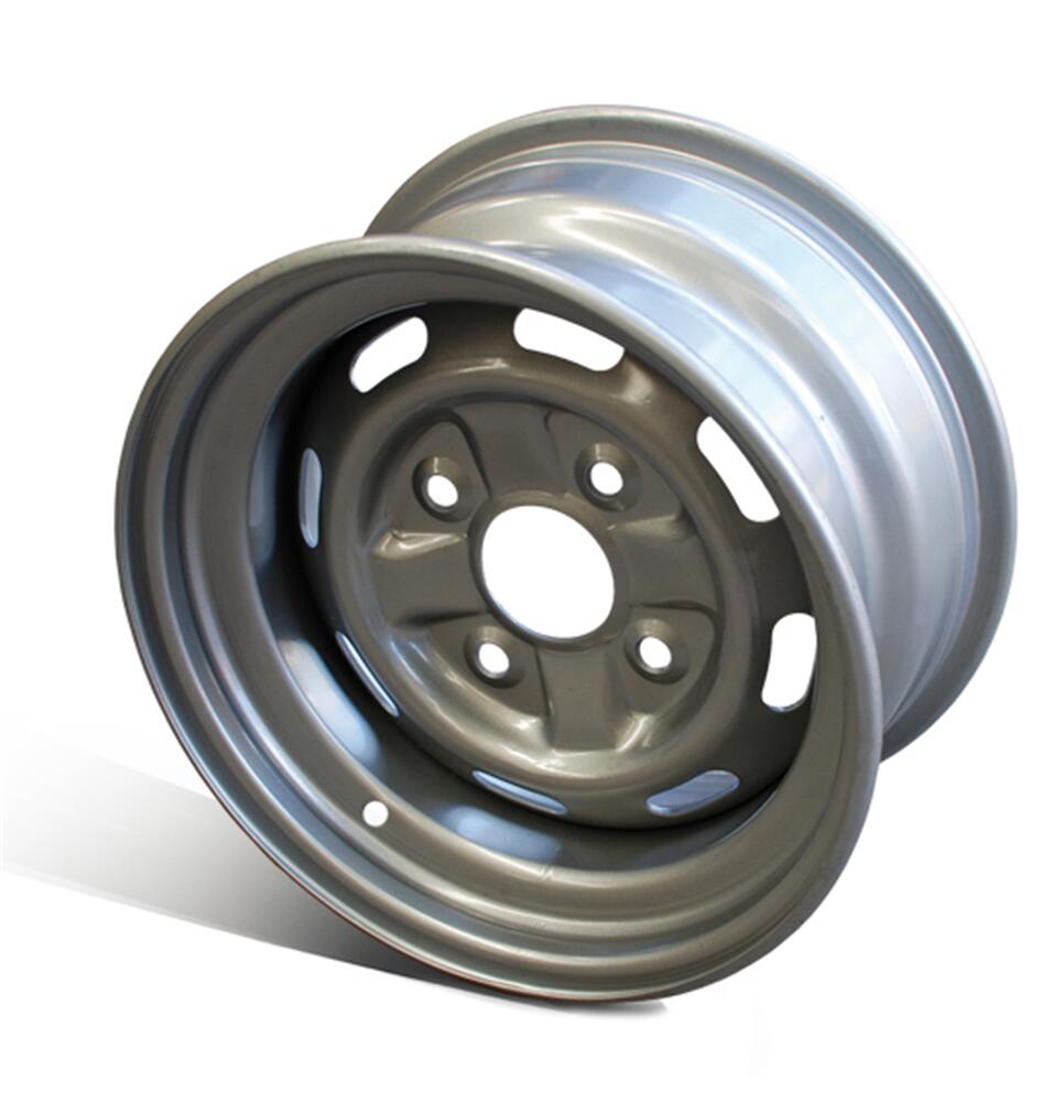 Duro "Atv Steel Black Rim 12X6 4/110 Pcd Hon, Suz Yam +15Mm Offset"