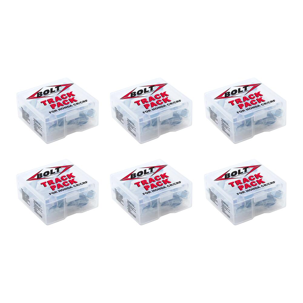 Bolt Blt2008crftp Bolt Honda Crf Track Pack Of 6 Kits In Pop Display