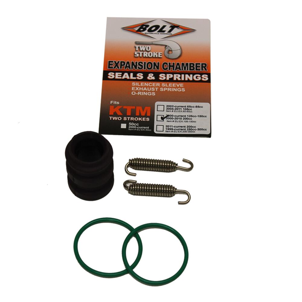 Bolt Blteuex105150cc Bolt Exhaust O-Ring Pack Ktm 105-150 00-